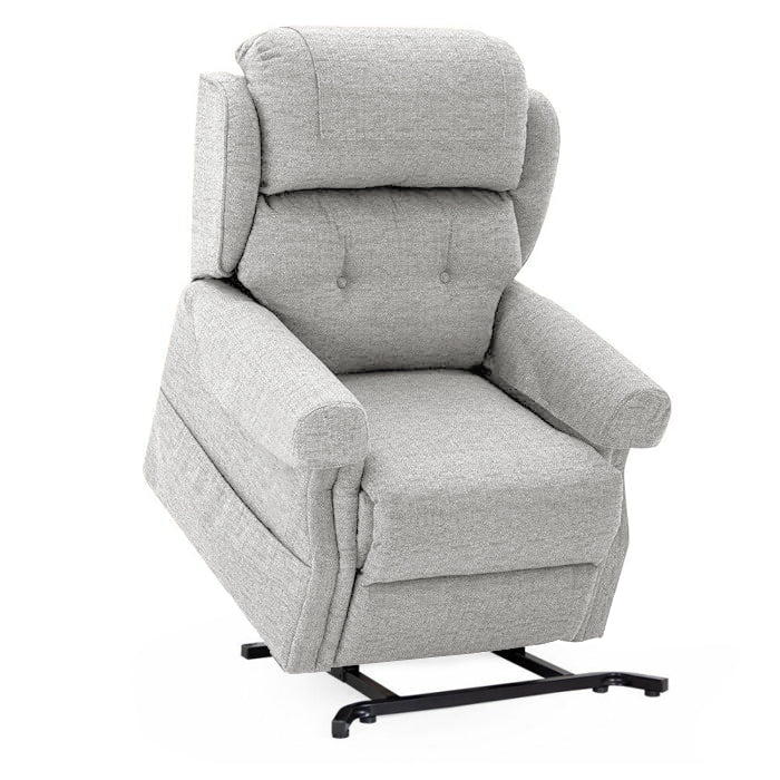 Oakworth dual motor riser recliner chair with USB and powered headrest - NEW