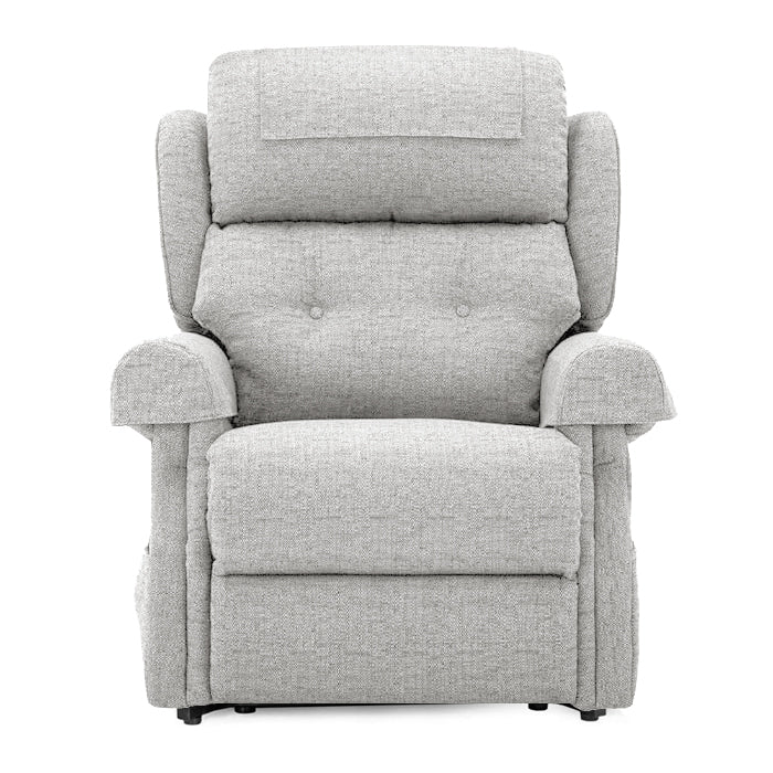 Oakworth dual motor riser recliner chair with USB and powered headrest - NEW