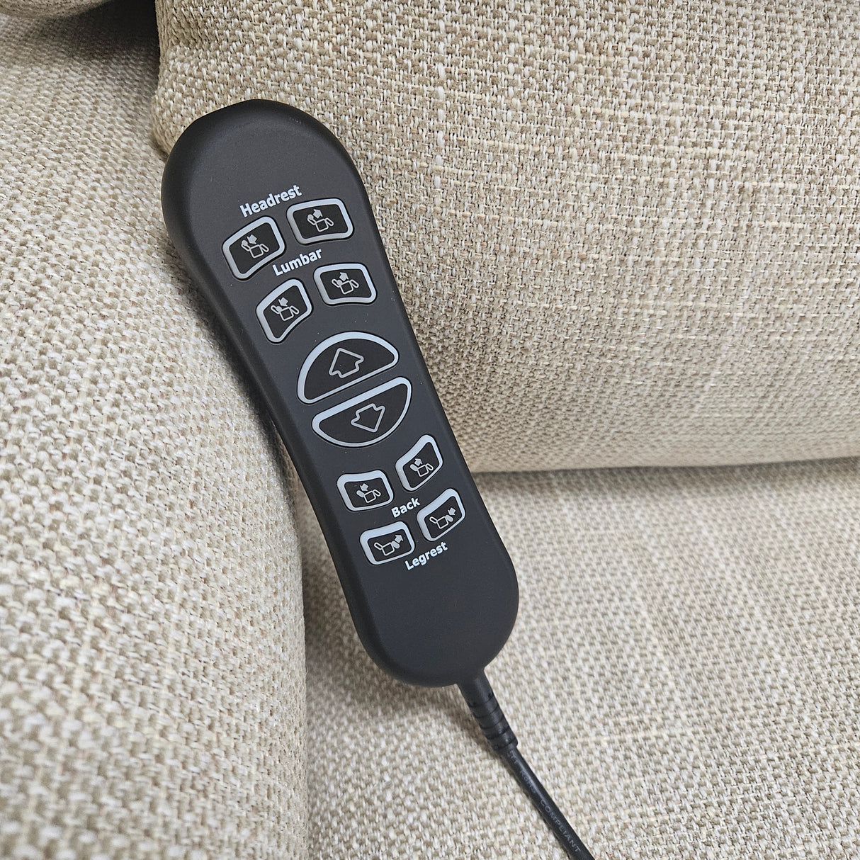 Cullingworth Riser Recliner Chair with Powered Headrest and Lumbar