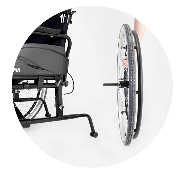 Karma Soma Agile Safety Crash Tested Self Propel Wheelchair