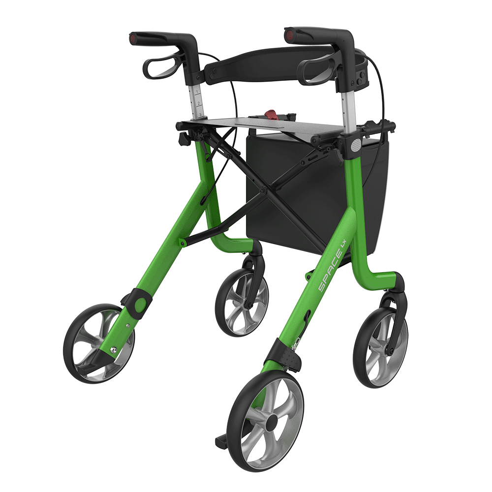 Rehasense Space LX Lightweight Folding Rollator - Medium
