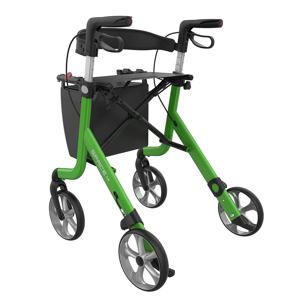 Rehasense Space LX Lightweight Folding Rollator - Medium