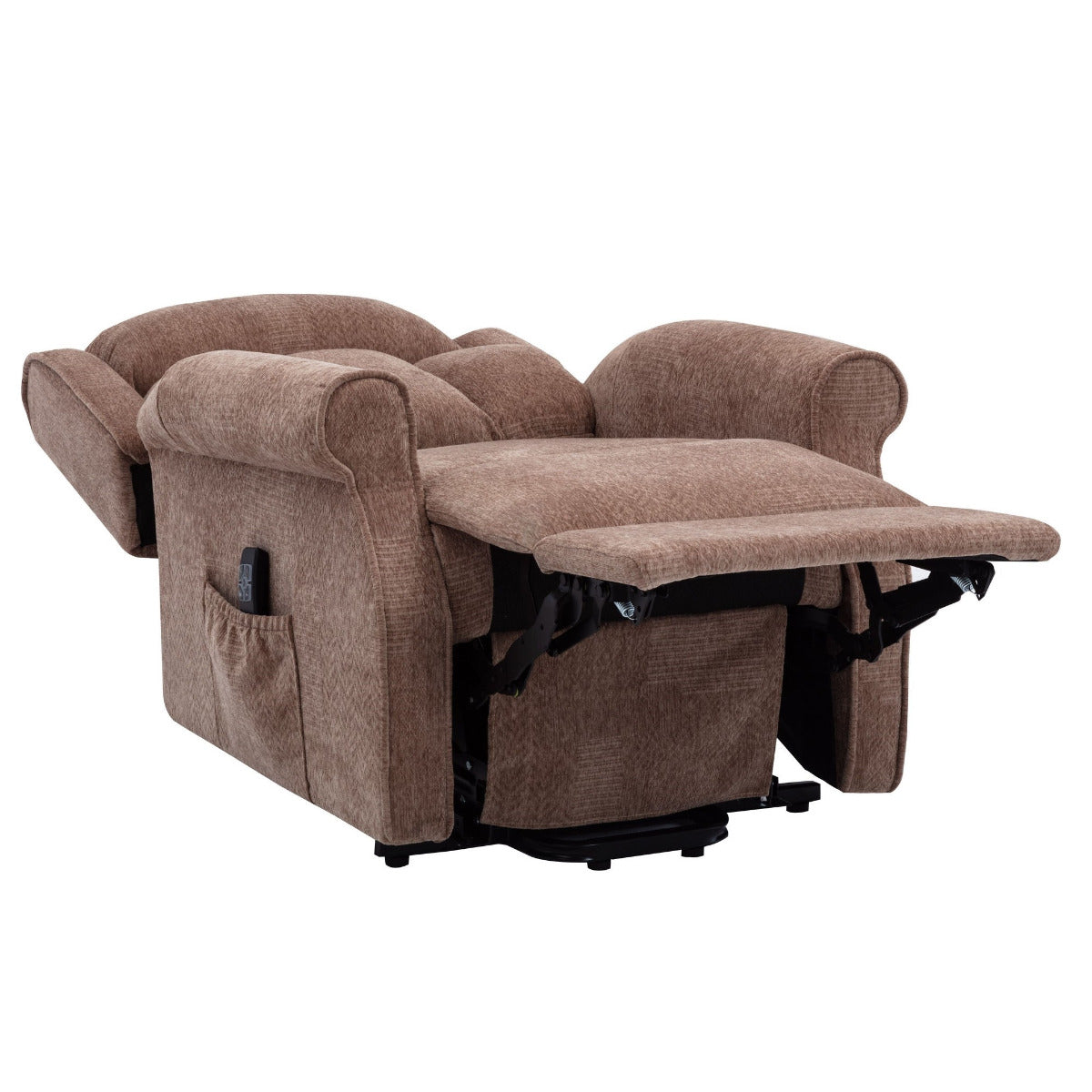 Alabama rise and recline chair - Dual motor-Brown - Ex Demo