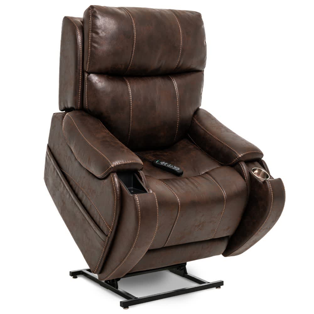 Atlas Rise Recliner Chair head and lumbar support and wireless charging