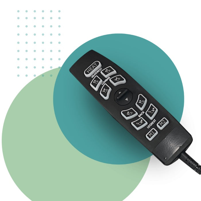 Balmoral Plus 4 Motor Riser Recliner Chair with heat and memory functions and high leg lift -NEW Grande or Petite Sizes