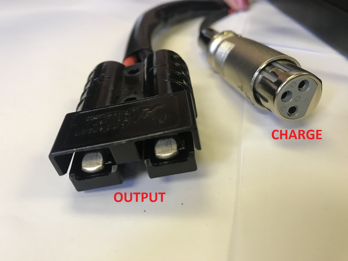 Lithium ion battery for Elite Care Rocket Electric Wheelchair 24V 23.2AH - Cable