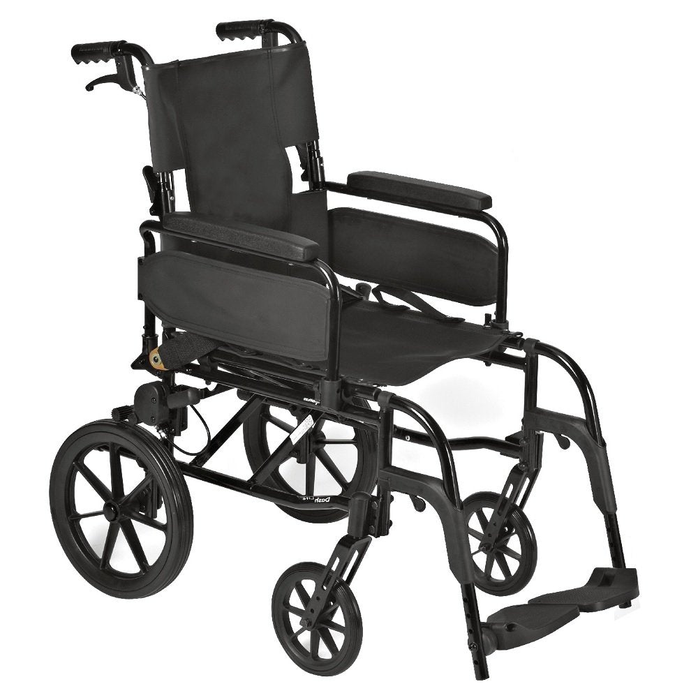 Crash tested wheelchair- Attendant controlled 18" seat width