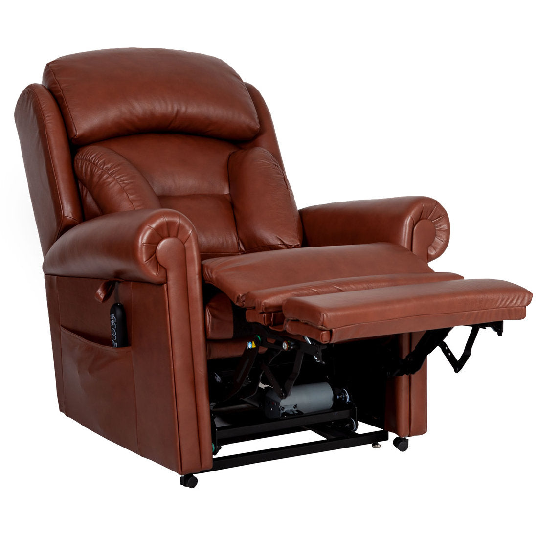 Cullingworth Chair in Petite Custom leather NEW