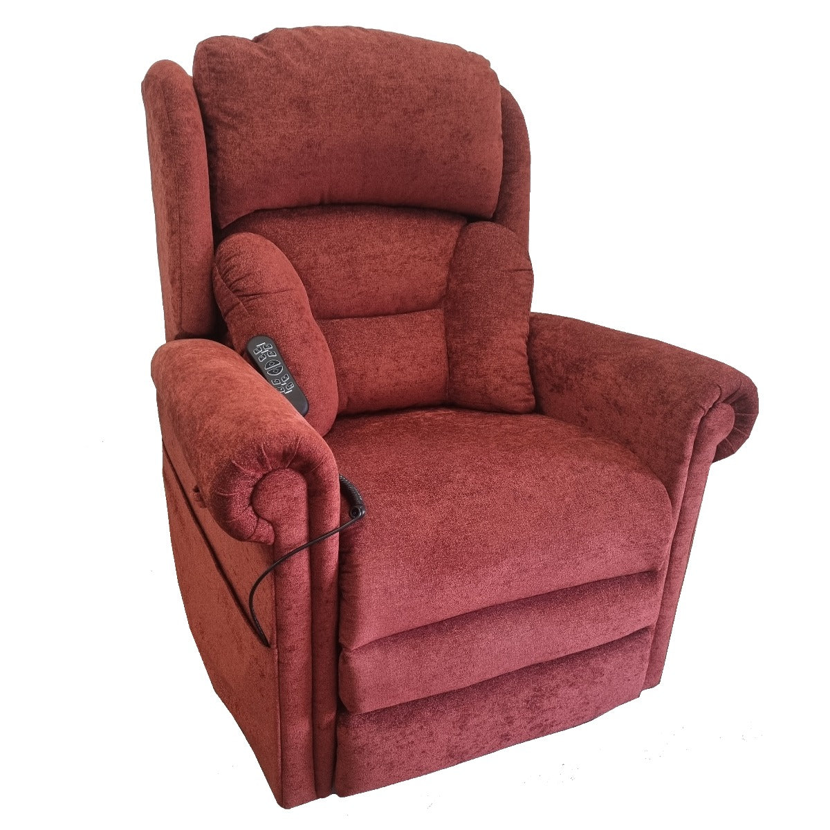 Cullingworth Plus 4 motor Riser Recliner Chair with heat and memory functions and High Leg Lift