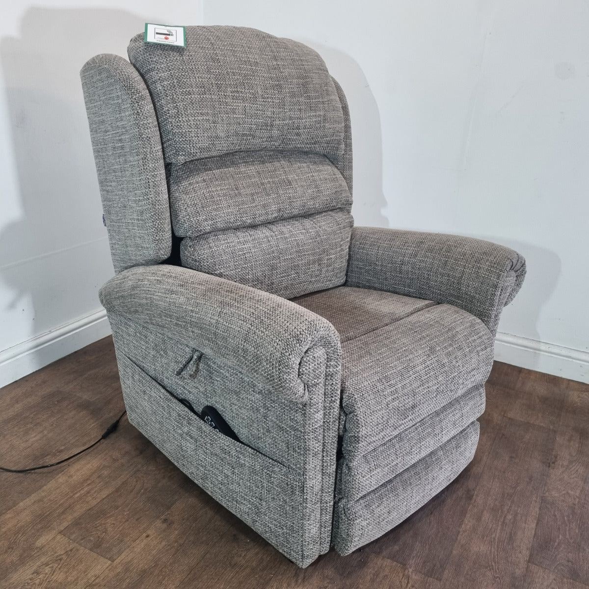 Cullingworth Waterfall Backrest Praline Fabric - Ex Demo