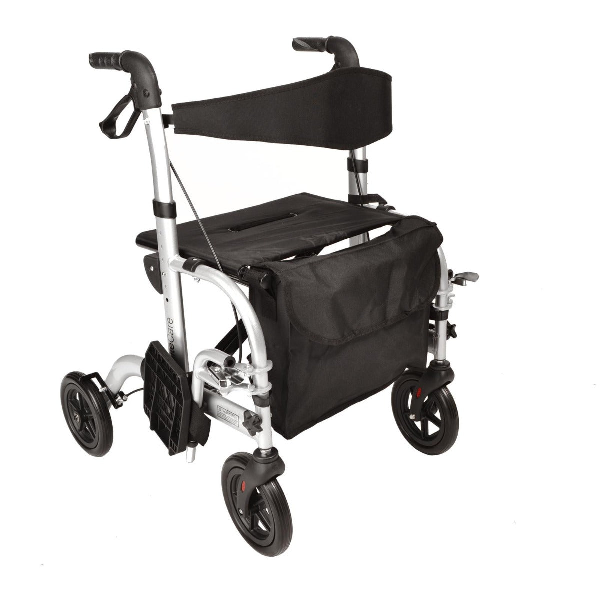 2 in 1 Rollator Wheelchair - Rollator