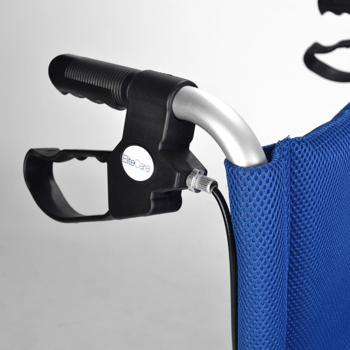 Lightweight Folding Compact Wheelchair - Brakes