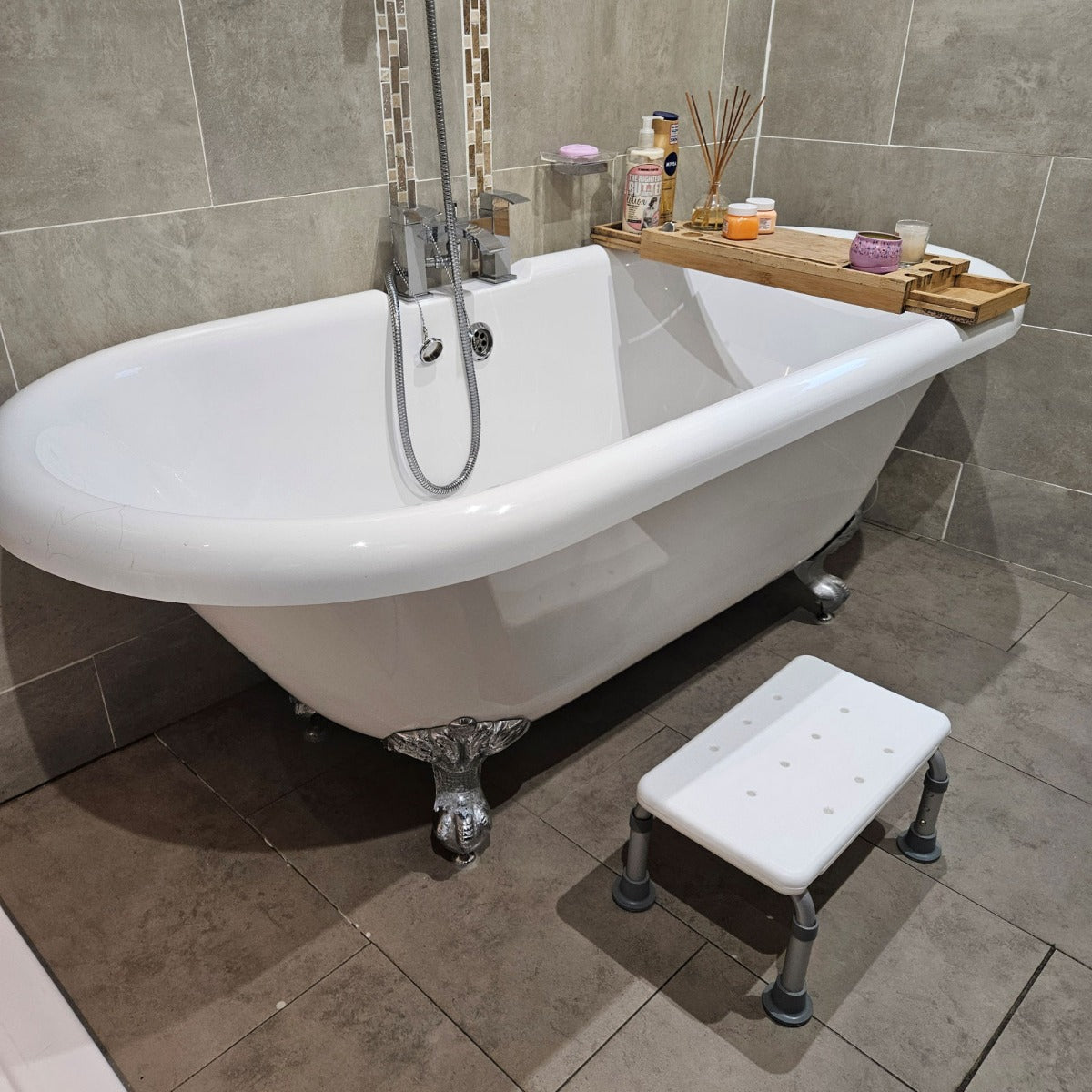 Adjustable height Bath Step