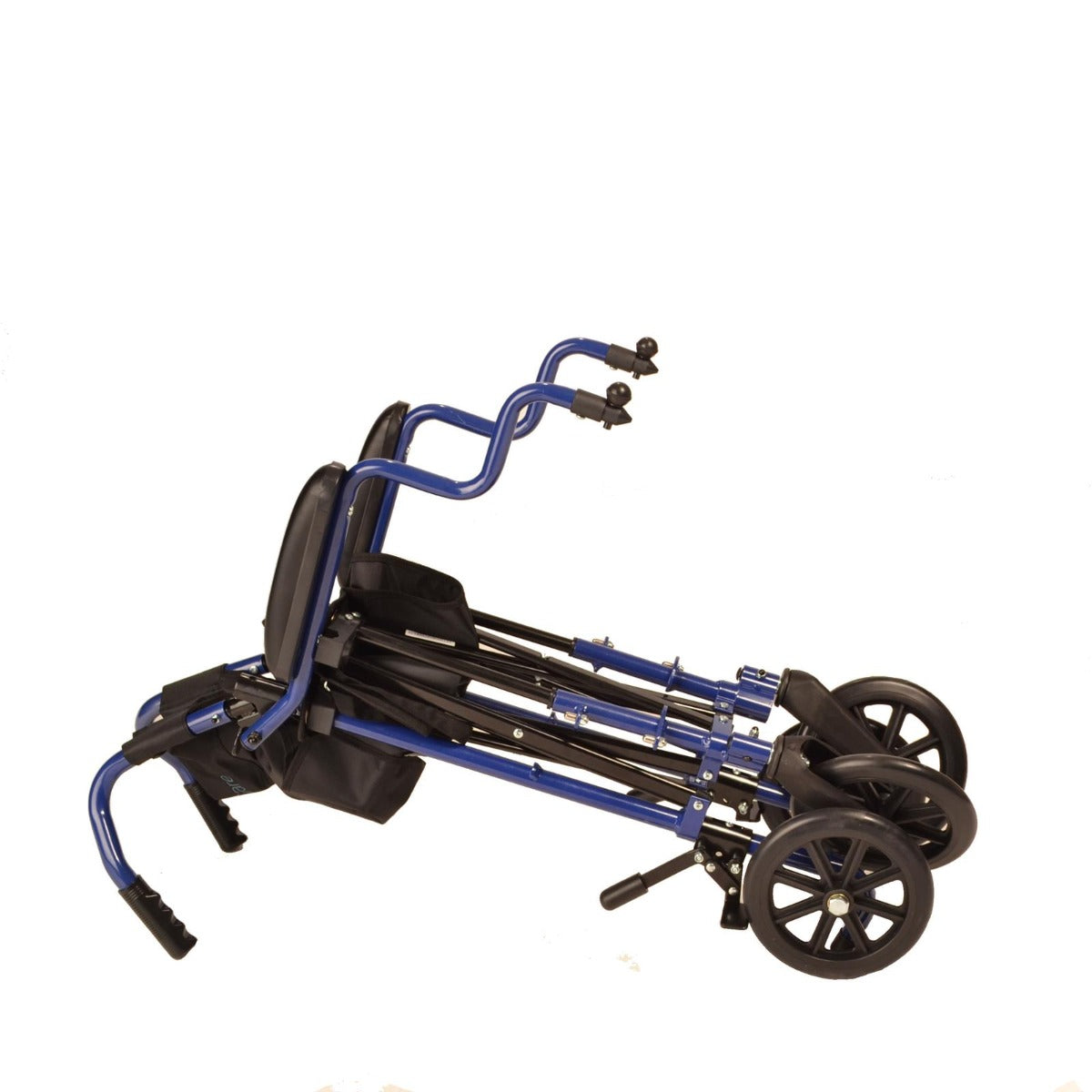 Lightweight Folding Wheelchair - Collapsed