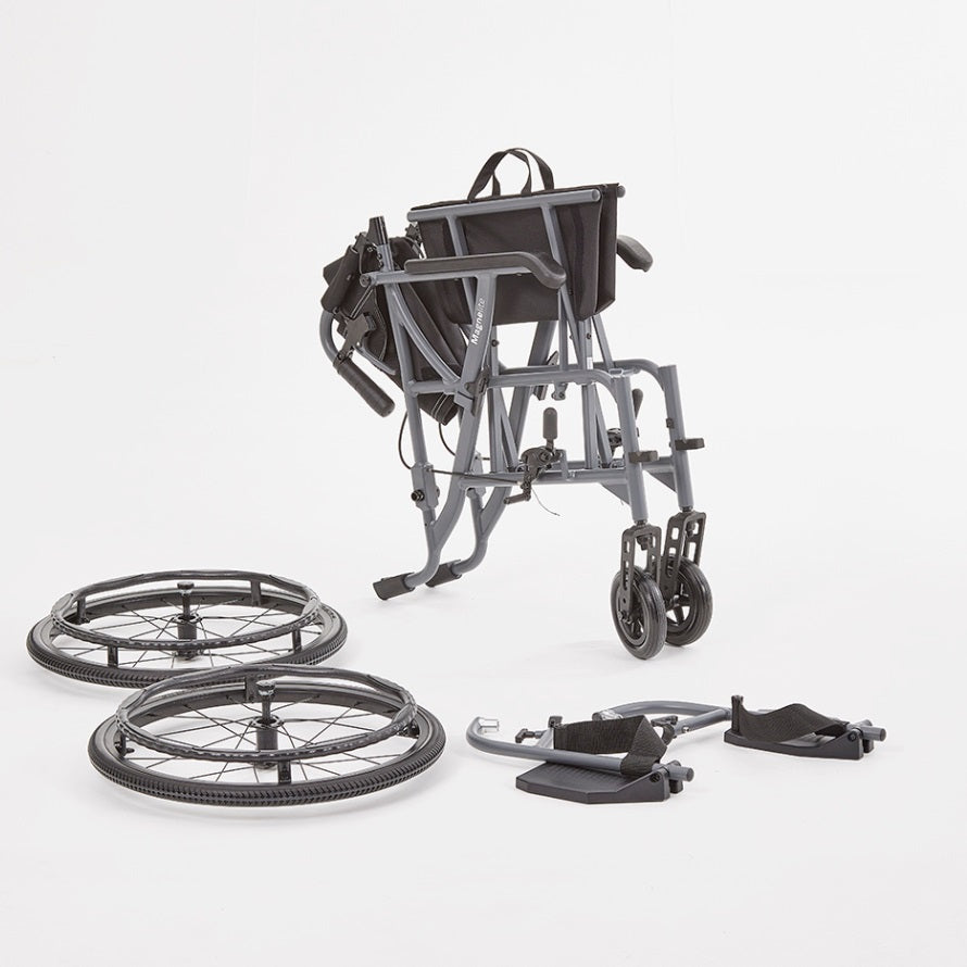 Magnelite Ultra Lightweight Magnesium Alloy Self Propel Wheelchair - Only 11.4kg