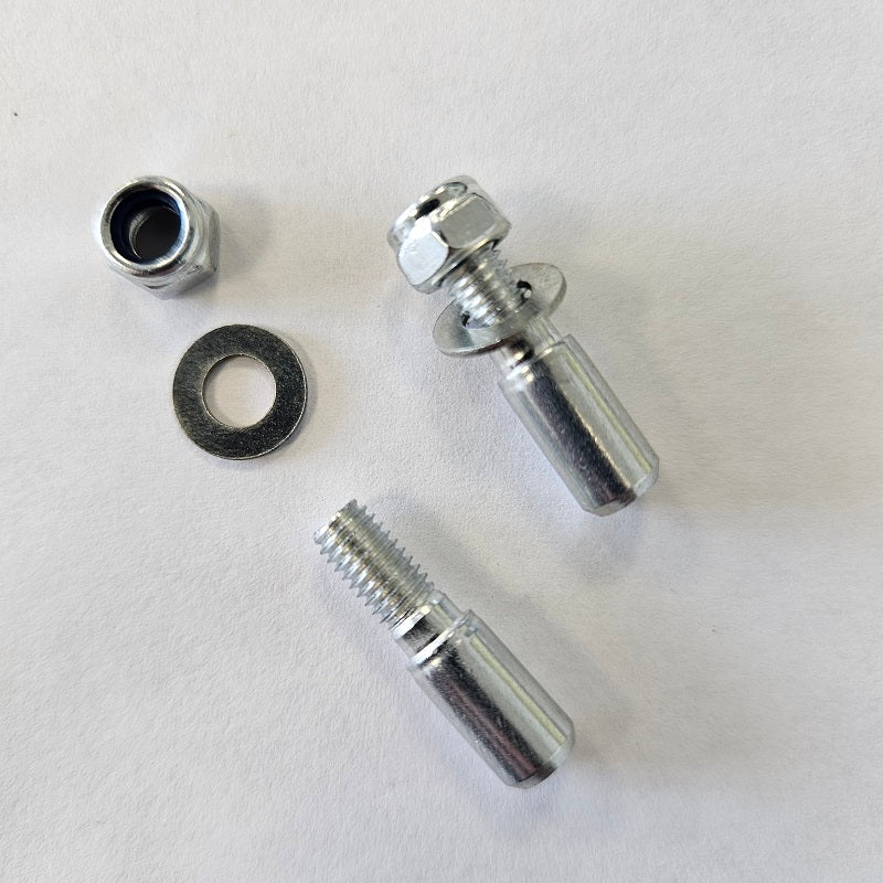 2 x Replacement footrest securing pin for ECTR02 / ECSP01 wheelchairs