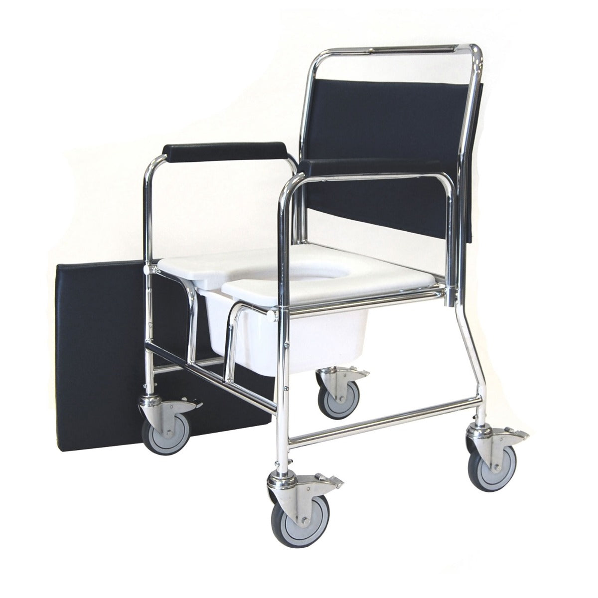 Heavy Duty Bariatric Mobile Commode Chair