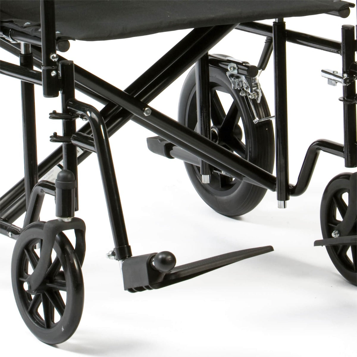 Bariatric Steel Transport Chair Extra Wide Seat Heavy Duty Wheelchair BTR22