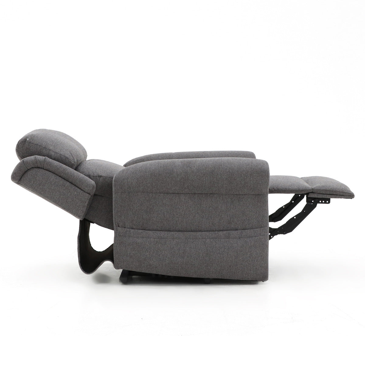 Highfield 4 motor fabric riser recliner chair - powered head and lumbar