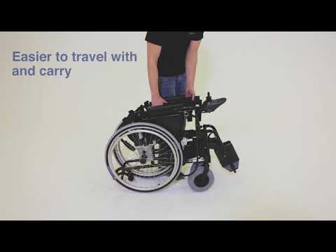 Rocket Electric wheelchair / powerchair with self propel wheels