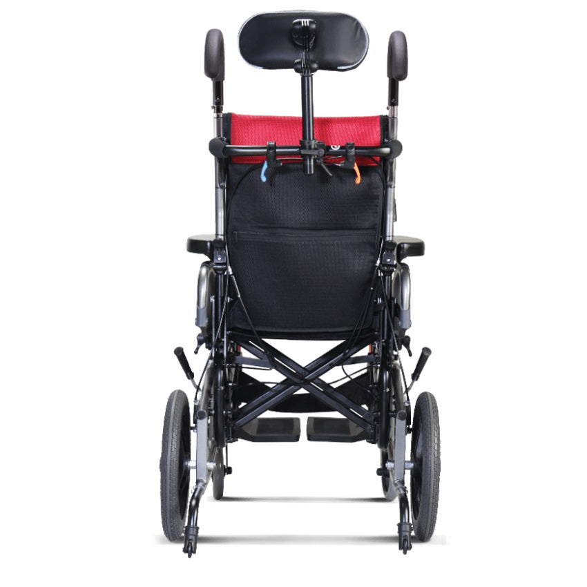 Karma Crash Tested VIP2 Transit Tilt in Space reclining wheelchair VIP2-TR-F14WB