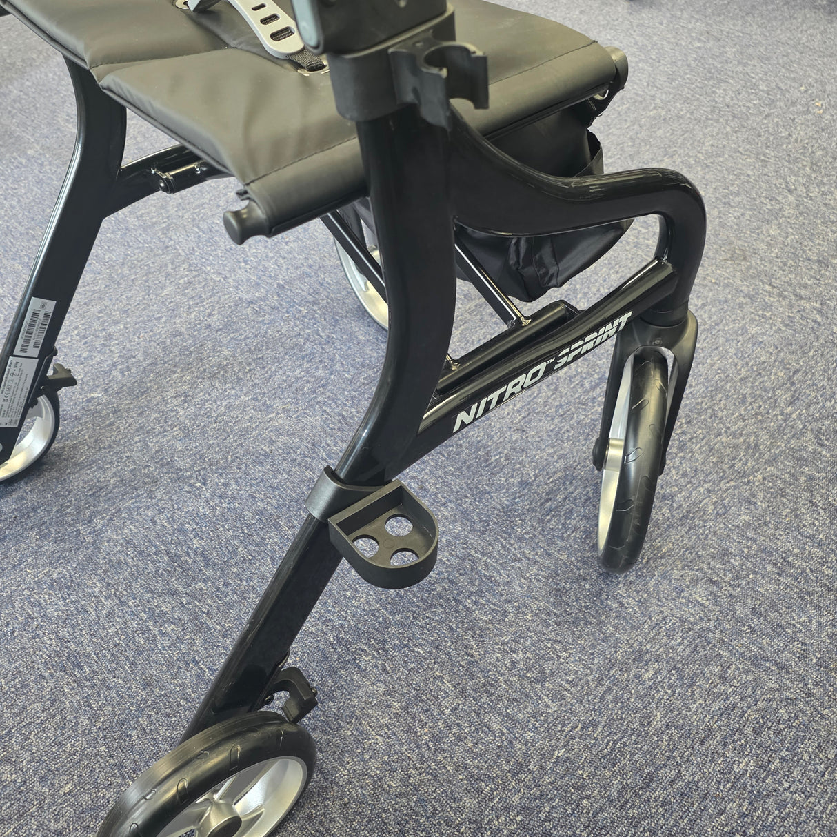 Drive Nitro and Sprint Rollator Accessory Pack - Drink and Stick Holder