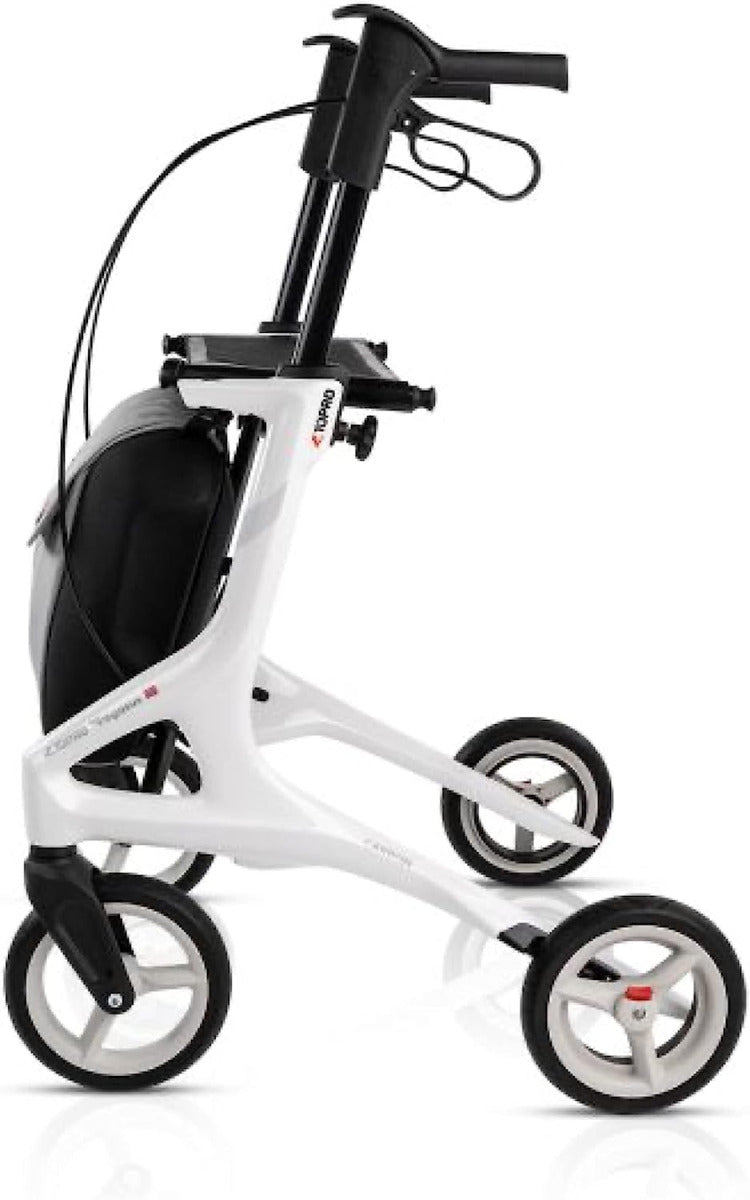 Topro Troja Pegasus Carbon Fibre Rollator only 6.1kg - 7 Year Warranty
