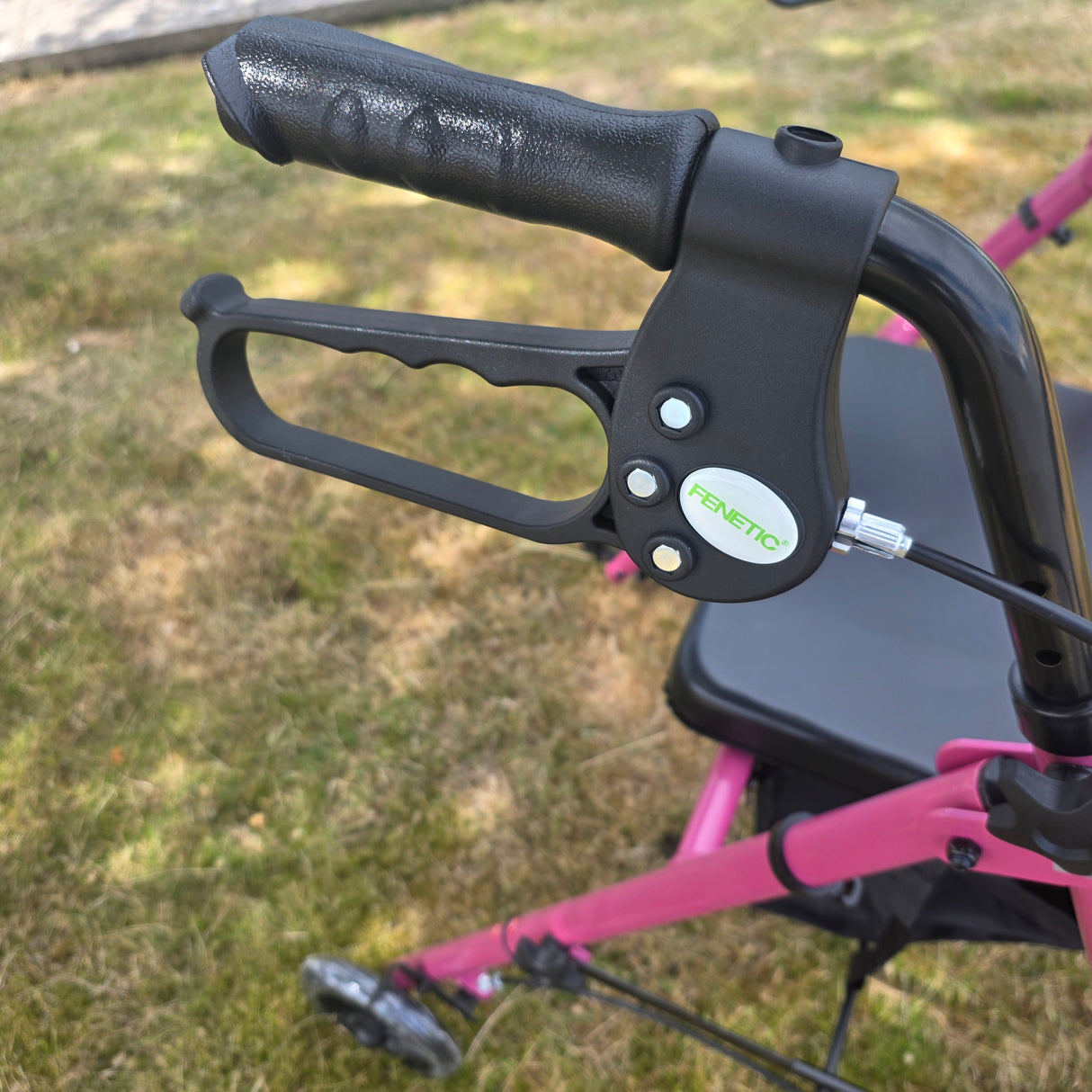 Lightweight rollator walker 4 wheel walking mobility frame 5 Colours - 6kg