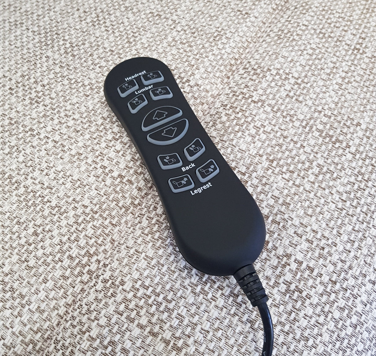 5 pin handset controller for dual motor riser recliner chairs