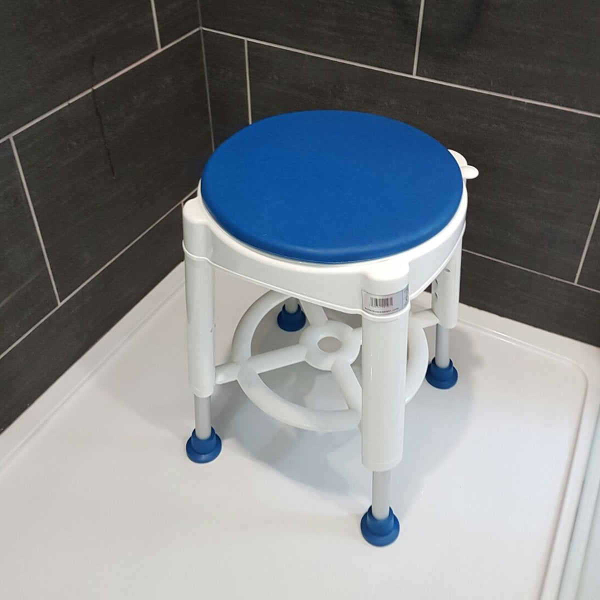 Deluxe swivel shower stool / bath seat