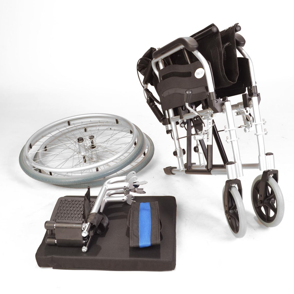 Self propel narrow wheelchair with handbrakes ECSP01-16 - Disassembled
