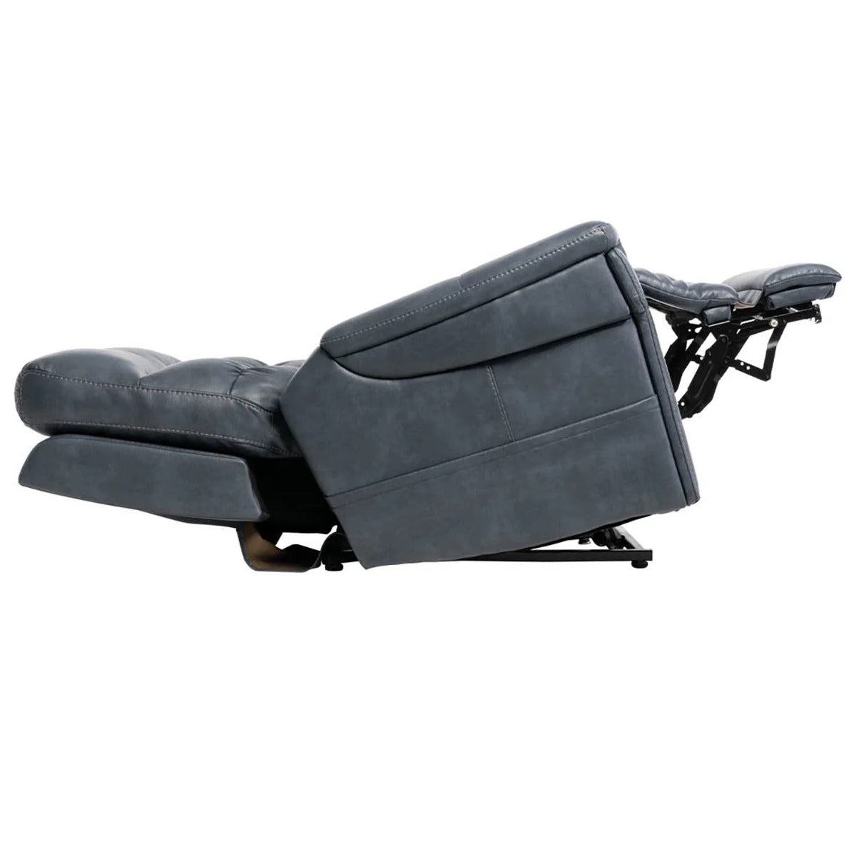 The Ultra 5 Motor High leg Lift Rise Recliner Chair with Heat and Massage-Large-Slate