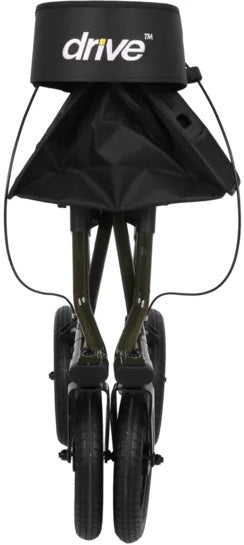 Black rollator with 'drive' branding on a white background