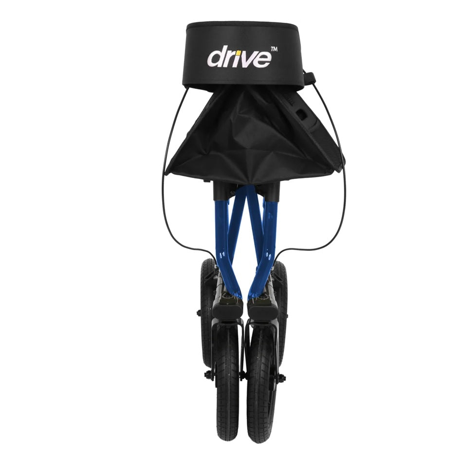 Drive Devilbiss Torro Outdoor Rollator with 12" treaded pneumatic tyres