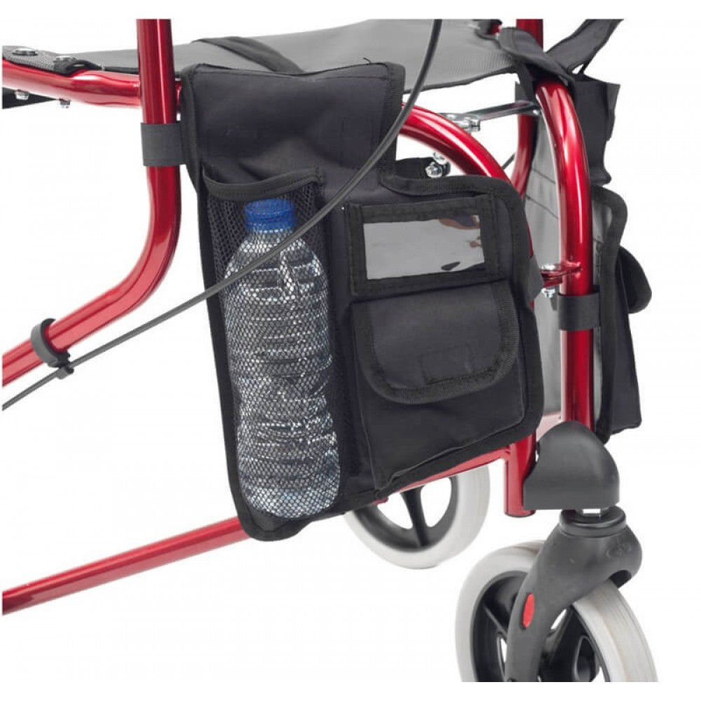 Folding Tri Walker With Seat and bag