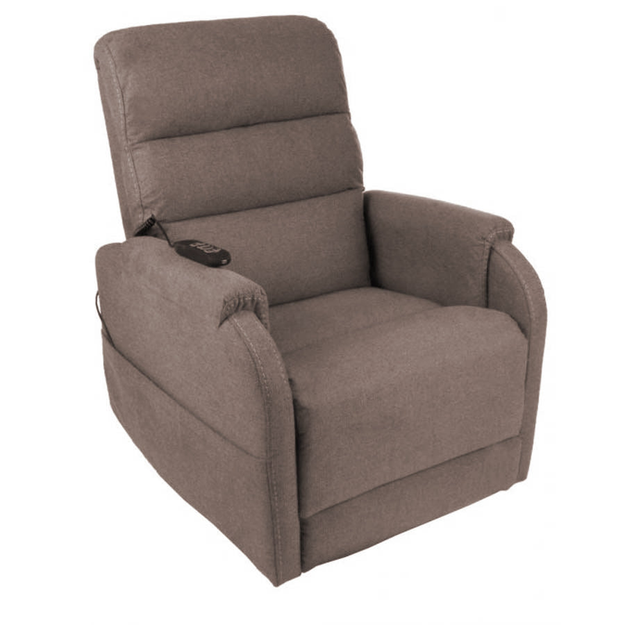 Pride Wendover dual motor Petite Riser recliner chair - Fabric-Latte