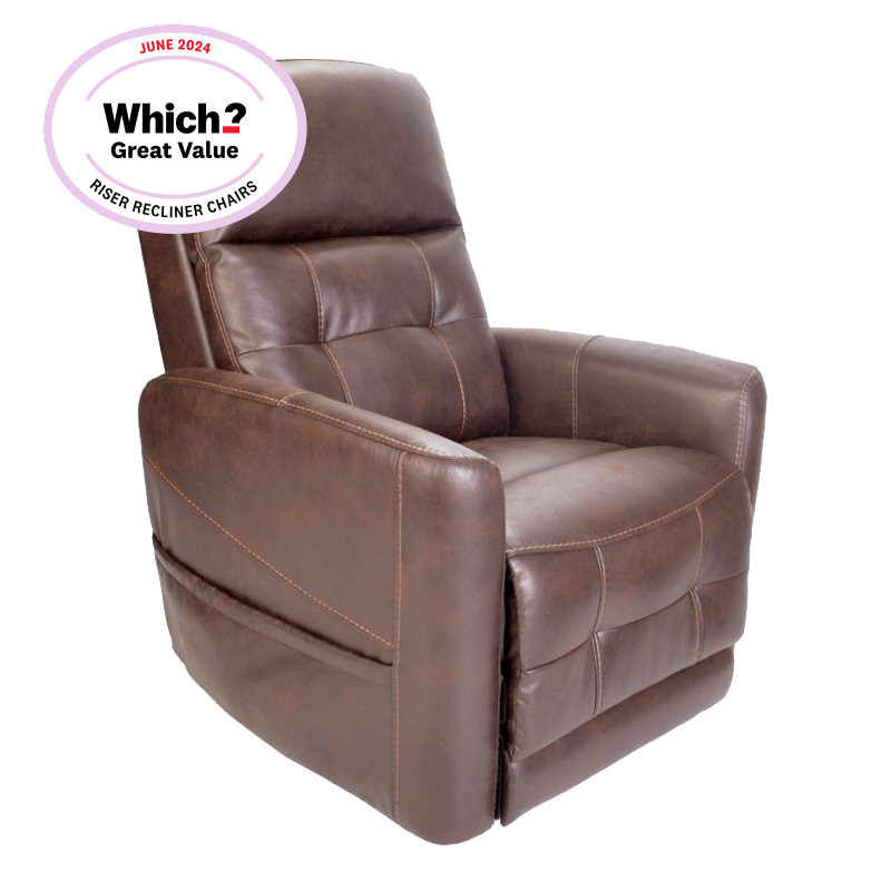 Westminster Riser Recliner with Powered Headrest and Lumbar - Ex Demo