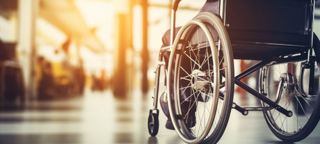 wheelchair in hospital