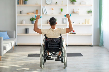 8 easy exercises for wheelchair users