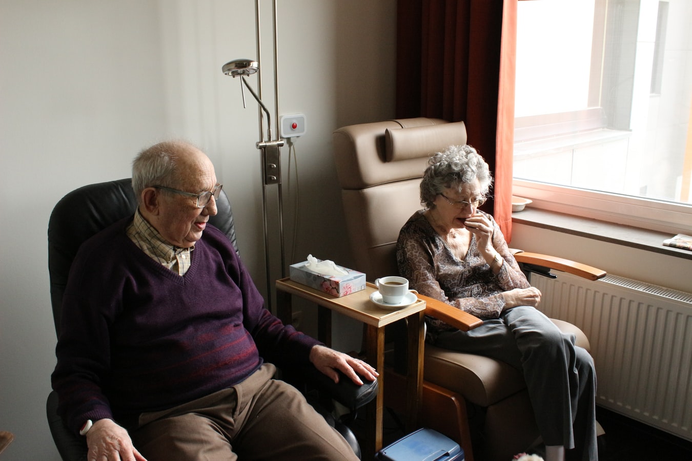Elderly couple