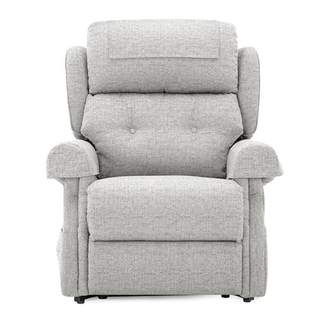 Oakworth dual motor riser recliner chair with USB and powered headrest - NEW