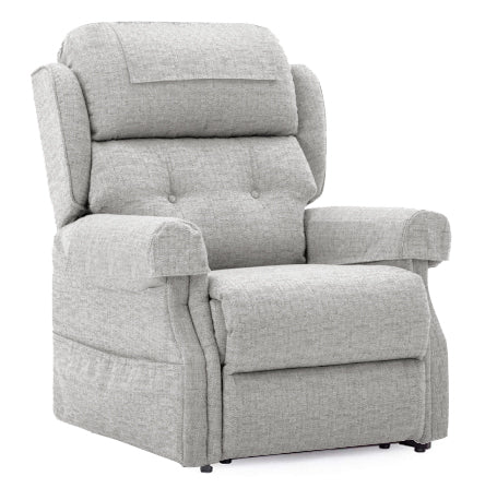 Oakworth dual motor riser recliner chair USB powered headrest