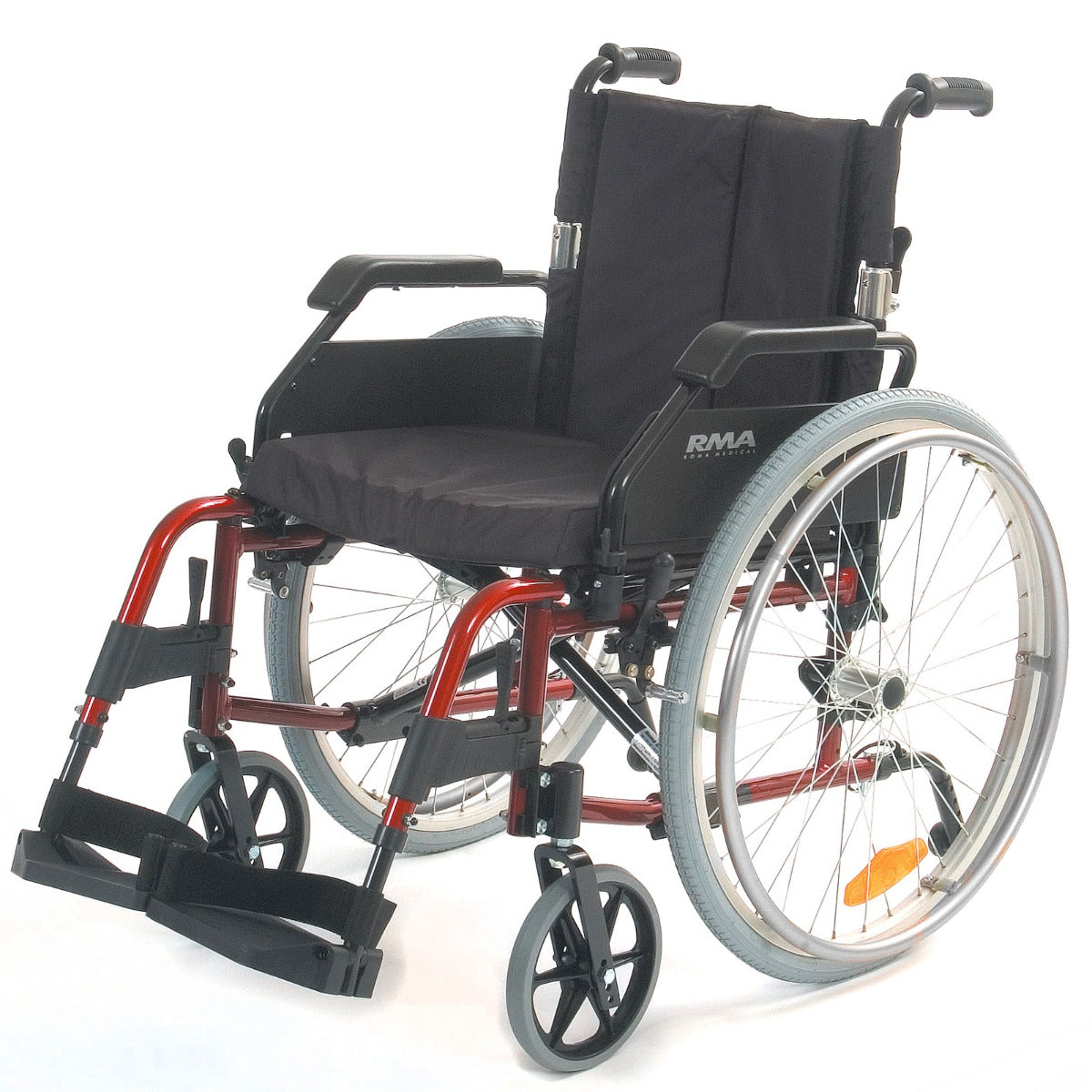 Roma 1500 Wheelchair Lightweight Self Propel-Red