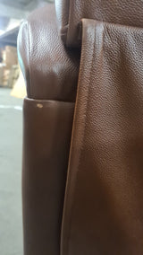 Cullingworth Lateral Backrest Castagne brown leather - Ex Demo