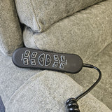 Control panel with buttons on a textured surface