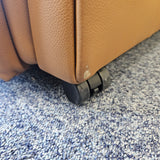close up of recliner