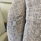 Close-up of textured fabric with a focus on texture.