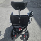 rear view of a powerchair