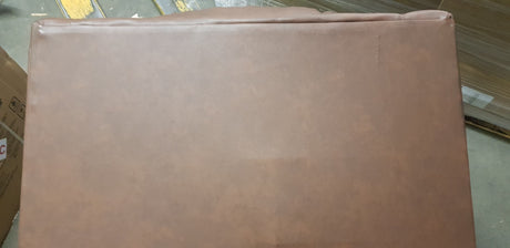 Cullingworth Waterfall Back Tan faux leather Demo