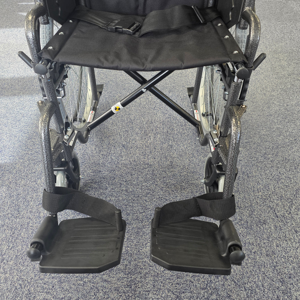Crash tested wheelchair- Self propelled suitable for use in a vehicle
